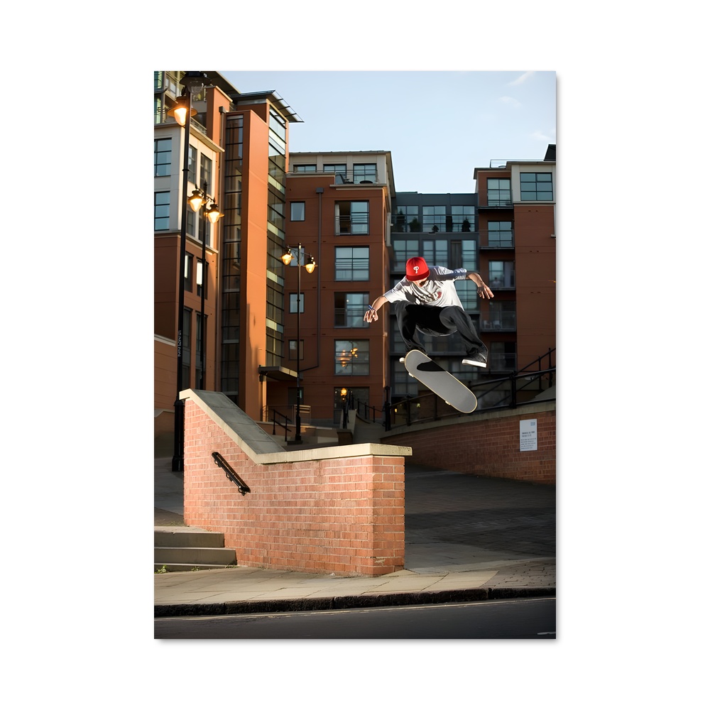 Poster Airborne Skater
